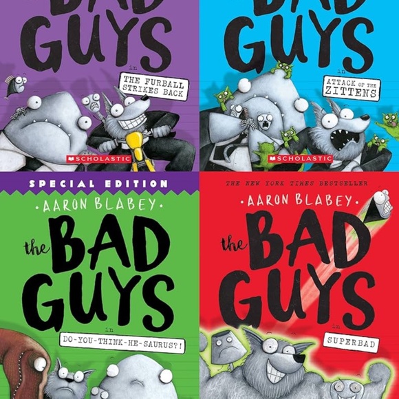 Graphic novel  Bad Guys Book Series 1-16 for kids 7-13 y.o 10lb  comics book - Picture 3 of 6